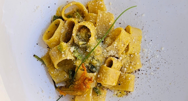 Carbonara di zucchine